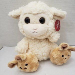 New Baby Aurora World Bunny Feet Gaabsy Lamb Sheep Hug Animal Plush Toy 10"